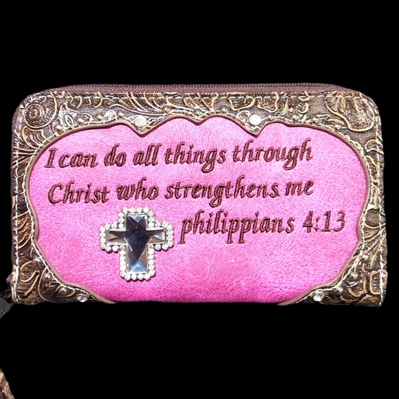 Soul West Wristlet/Wallet with Scripture - Picture 6 of 6